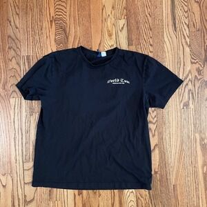 basketball shirt world tour‎ hoop net street ball black cew neck size L